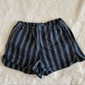 Brandy Melville Striped Sami Shorts